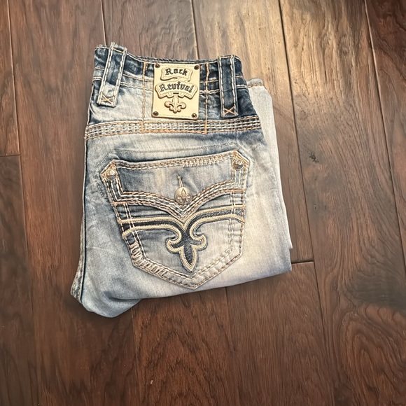 Men’s 30x32 Rock Revival Jeans - Picture 3 of 4